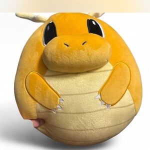 Orange and Yellow Plush Reptile Toy